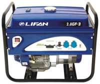 Бензиновая электростанция, генератор LIFAN БГ-2.8 (Lifan 2.8GF-3)