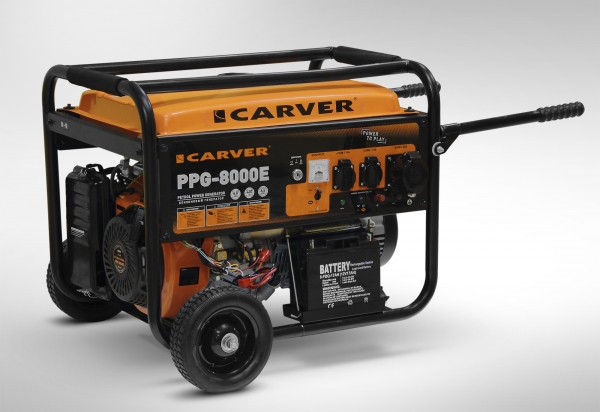 Генератор бензиновый Carver PPG-8000E